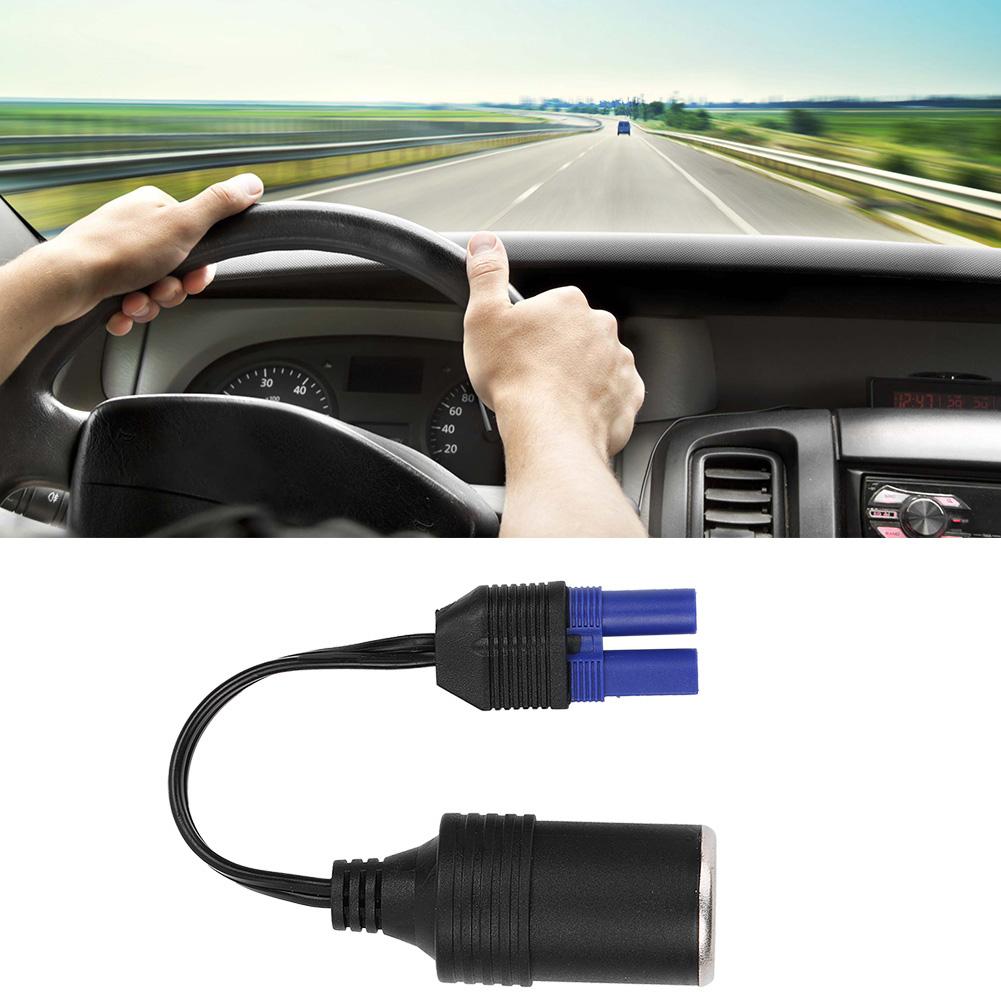 Car EC5 Female To Cigarette Lighter Socket Emergency Start Battery Cable Adapter