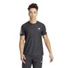 Own the Run Short Sleeve Running Black Size 3XL T-Shirt, Men's IKM76, (IN1500),