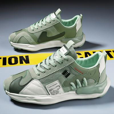 Nya Mesh Herr Fritidsskor 2025 Bekväma Andningsbara Sneakers Utomhus Mjuk Sula Slitstarka Platåskor Tenis Masculino