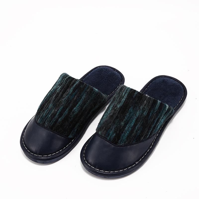 Модные зимние мужские тапочки — фото 9