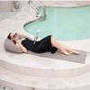 Simple PVC Inflatable Beach Mat Portable Design Foldable Grass Cushion Moisture Proof Convenient Camping Lounger Travel