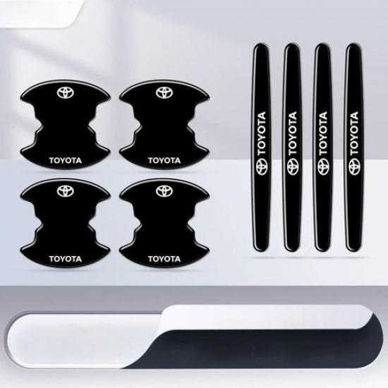 8 шт. Невидимый Защитный Стикер-Наклейка на Ручку Двери Автомобиля от Царапин для Toyota