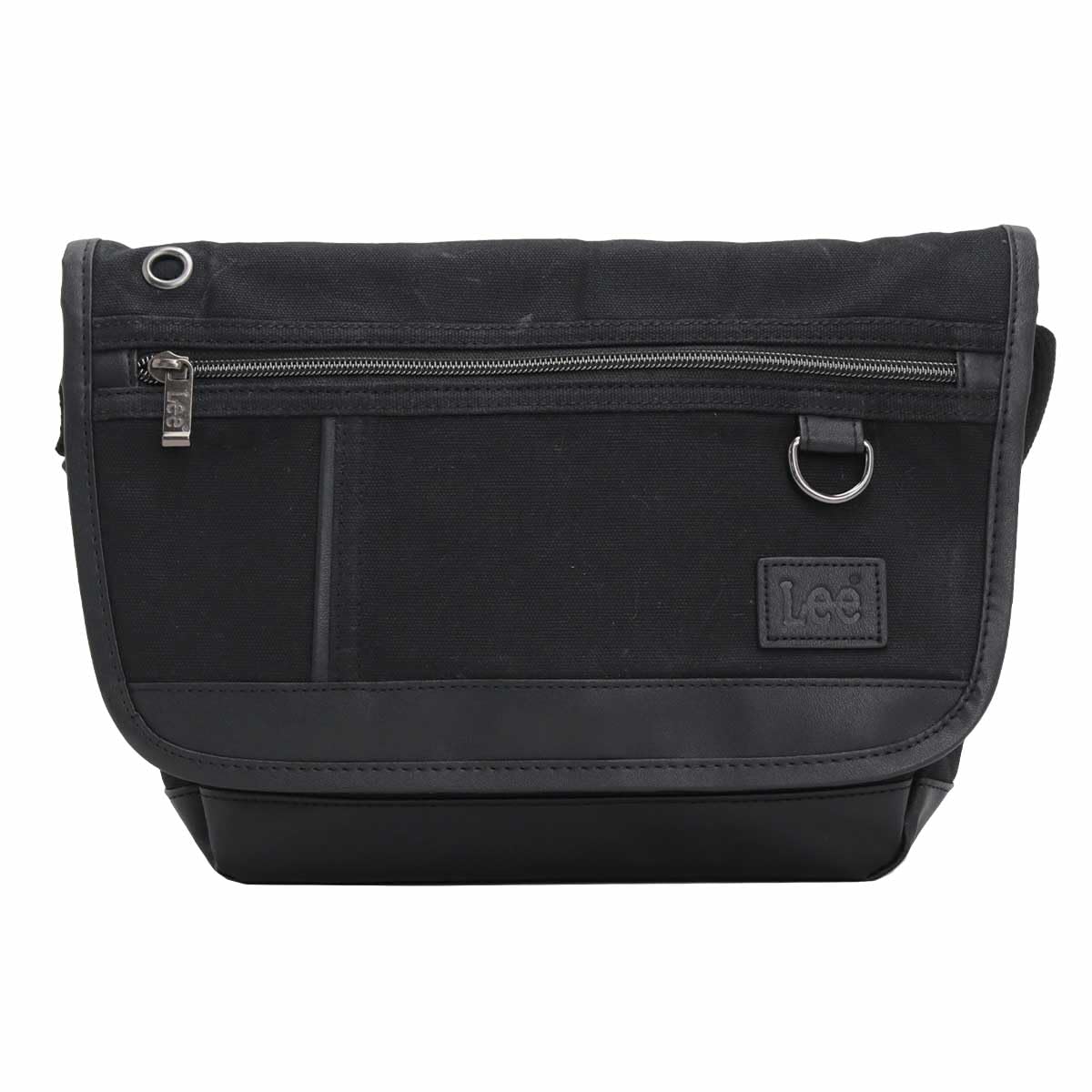 

Crash Mini Shoulder Flap Parafined Multifunctional Light Large Capacity Town Casual Black [Lee] 320-4032-01 чорний