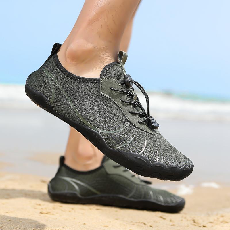 Quick Dry Water Shoes Breathable Soft Beach Wading Footwear Lightweight Aquatic Shoes for Men Women Surfing Diving River Trekking