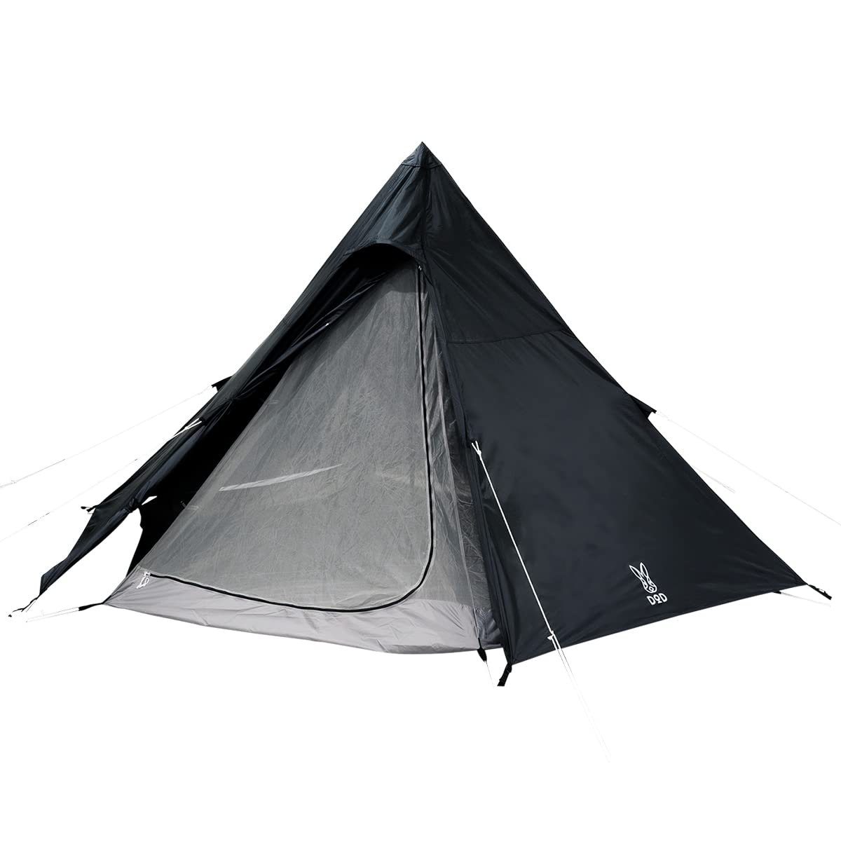 

DOD Compact Storage Easy One-Pole Tent, Medium, 5-Person, & Setup, T5-47-BK