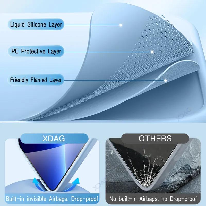 Square Liquid Silicone Phone Case for Samsung Galaxy A02S F02S M02S 360 Soft Back Cover SamsungA02S SamsungF02S SamsungM02S Bags