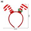Christmas Hat Headband Christmas Glowing Headwear Party Decoration Luminous Xmas Tree Elk Hairpin Festival Party Small Gifts