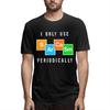 ZMKDLL I Only Use Sarcasm Periodically MenCasual Short Sleeve T Shirts