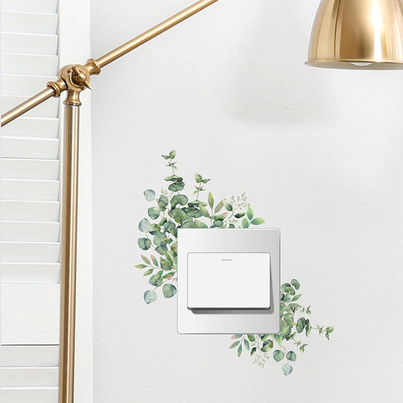 

1 шт., детские наклейки на переключатели, светящиеся наклейки, декор для детской комнаты, феи, звезды, кошки, наклейки из ПВХ Not luminous