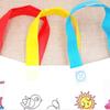 5x DIY Graffiti Bag Portable Reusable Painting Colored Toys Coloring Tote Party Goodie Bags