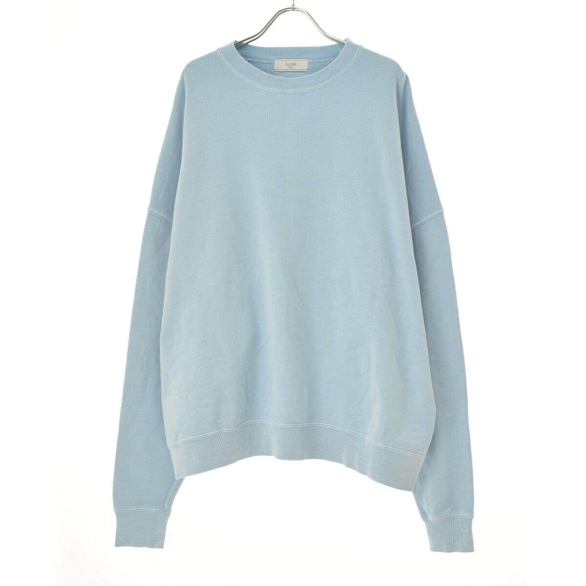 [Used] SLOBE IENA / SLOBE IENA 24AW 24070912513030 Big Silhouette Pigment Fleece Pullover Long Sleeve Sweatshirt [cacfagce-l]