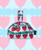 Dropdropdrop Deli Bag Berry Bloom Red
