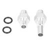 Transmission Cooler Adapter Fittings Front Rear Port ‑6AN Flare 6AN 551124 for GM 4L80E LS1 LM7 LR4 LQ4 LS6 L59 LQ9