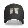 Llamas With HatsCaaaarl  Cap Baseball Cap items new in the hat Womens golf wear Unisexs Streetwear for Sun Protection