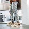 Fashion Spring New Men 2025 Breathable Fashion Trend Versatile Casual White Shoes Outdoor Sports Comfortable Lightweight Chunky Sneakers