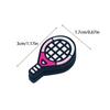 Tennis Racket Shape Multi-Color Shock Absorber Silicone Sports Durable Tennis Squash Badminton Staff Accessories