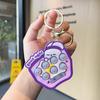 Mini Silicone Fun Whacamole Keychain For Car And Backpack Adorable Gift