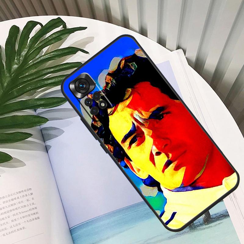 Racing Ayrton Senna Cover For Xiaomi Redmi Note 11 12 10 9 8 Pro Note 11S 10S 9S Redmi 10C 10A 9C 12C Back Case