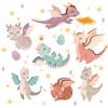 Dragons Wall Sticker For Boys And Girls Children'S Room