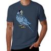 Parakeet - Blue T-Shirt Christmas Theme Tee Top