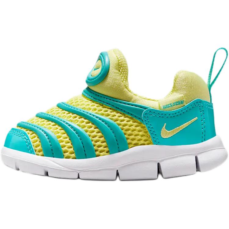 Nike Dynamo Free Comfortable Versatile Anti-Kick Shock Absorption Low-Top Walking Shoes Baby Shoes Green IB7246-300