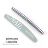 Double-Sided Nail File: Professional Manicure Sponge for Polishing and Grinding.