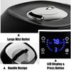 6500ML Remote Control LCD Screen Diffuser Mist Maker Cool Mist Purifier 210x180x460mm Ultrasonic Humidifier Household Air Humidifier