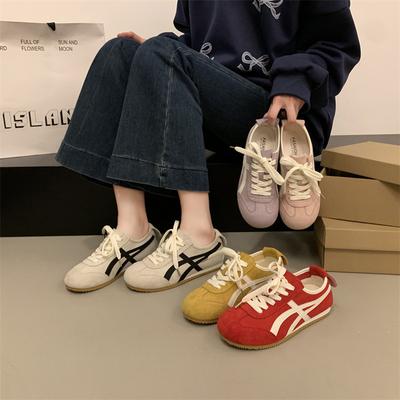 Chaussures Forrest Gump chaussures d'entraînement allemandes rétro pour femmes 2025 nouvel été populaire super tendance polyvalentes à semelle plate chaussures de sport et de loisirs