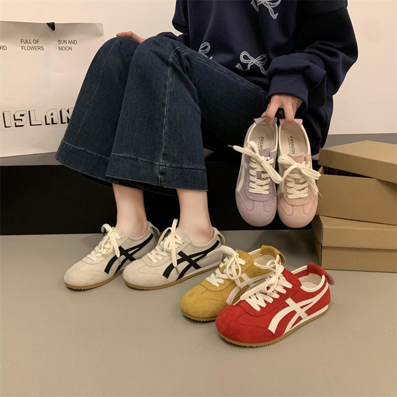 Forrest Gump shoes retro German training shoes women's 2025 new summer popular super fire versatile flat-bottomed sports and leisure shoes