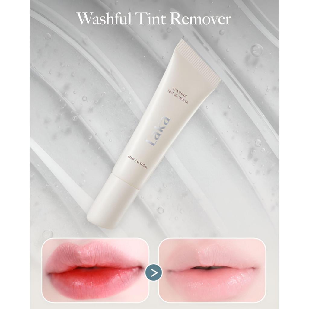LAKA Soothing Prep Lip Mask + Tint Remover Set – Hydrating Lip Care & Gentle Cleanser Duo