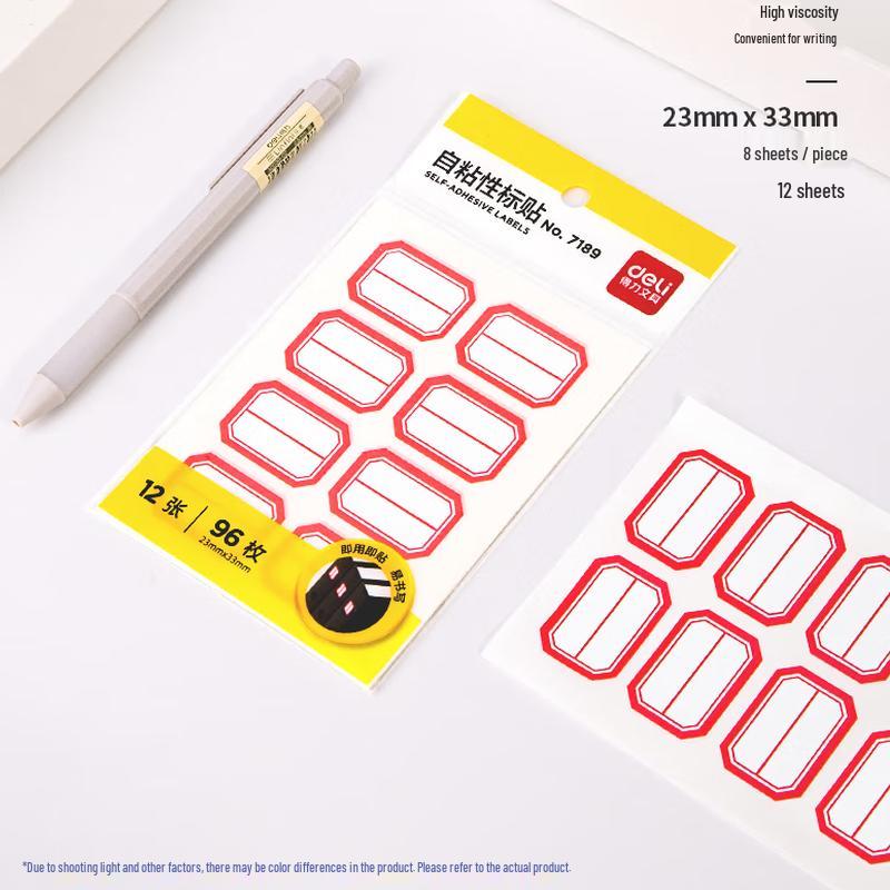 Deli 7189 Self-Adhesive Labels