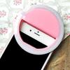 Portable Clip Fill LED Ring Photography Light Selfie for iPhone Android Phone