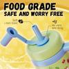 Drinking Cup With Whale Squirt, 24Oz Whale Cup Water Bottle, Stainless Steel Whale Spray Sippy Cup, Leak Proof Weighted Straw Cup For Kids