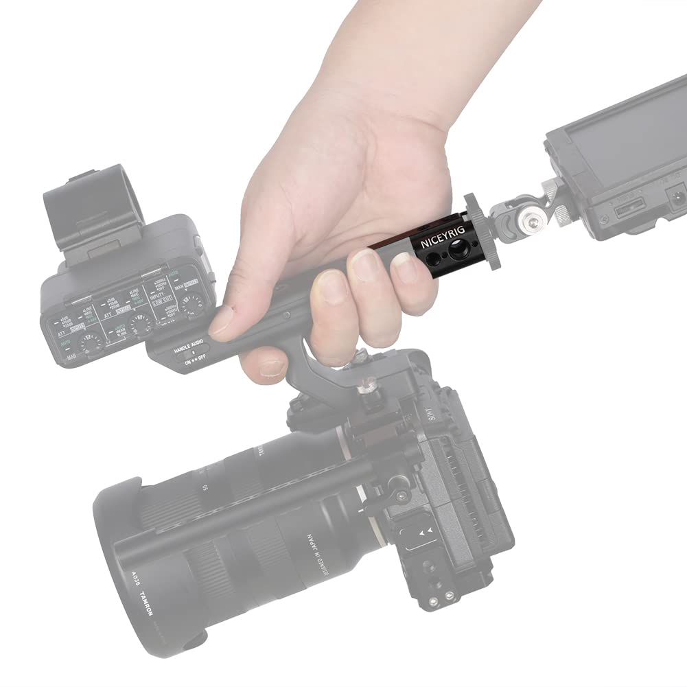 NICEYRIG Handle Extension Rig for Sony FX3 XLR, Handle Extension Bar, Handle Extension Rig-490