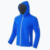 Mens Slim Fit Long Sleeve Hooded Sports Jacket Running Fitness Workout Outerwear