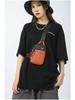 Men's Nylon Color Block Motorcycle Crossbody Bag - Trendy Japanese & Korean Casual Sports Style