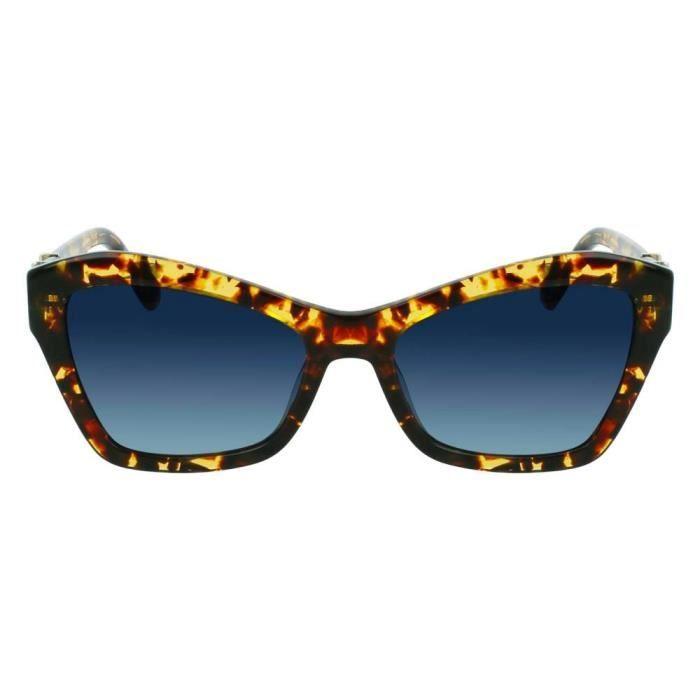 Lunettes de Soleil Liu Jo LJ754S 56/18/140 VINTAGE TORTOISE/BLUE SHADED zyl femme LJ754S