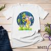 Women or Girls Squirrel Tie Dye Watercolor Unisex T Shirt