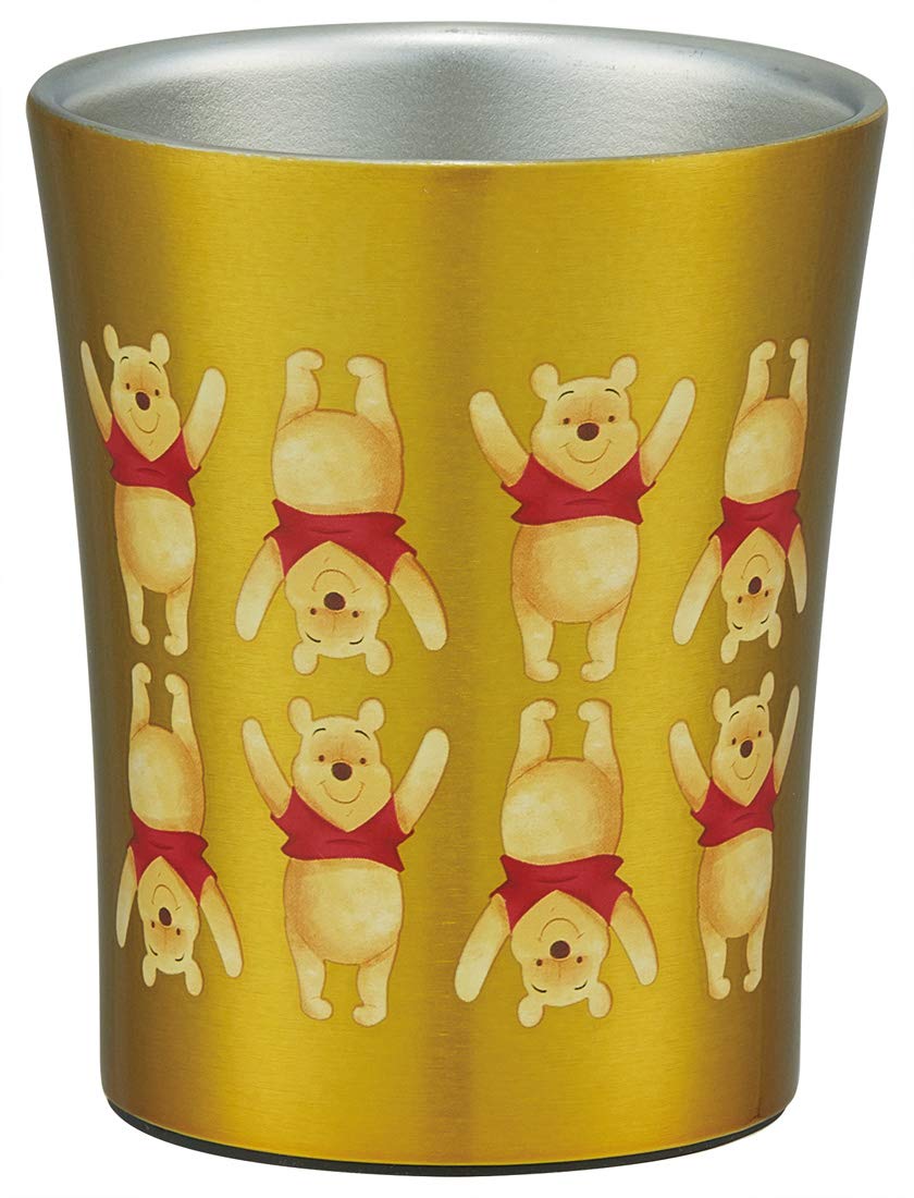 Skater Stainless Steel Winnie the STB2N Tumbler, 250ml, Pooh, Disney,