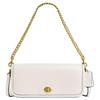 Dinky Cow Leather One Shoulder Handbag Medium Women's Chalk White CW641-B4-HA