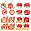 4 Pieces Christmas Coin Purse Plastic Portable Cute Key Holder Small Wallet Case Bag for