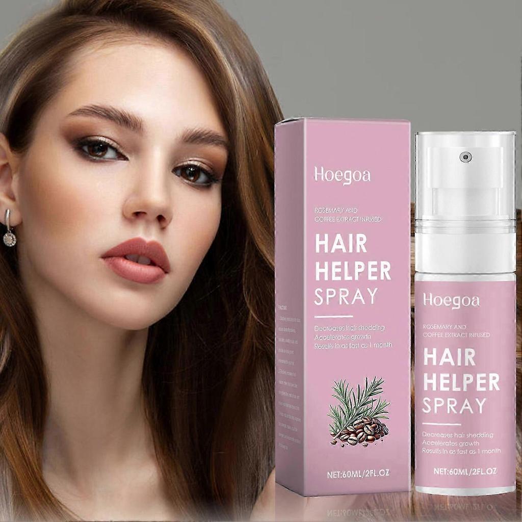 Hair Helper Spray Hair Growth Serum with Biotin Castor Oil Anti Hair Loss Nourishing Hair Roots Essences
