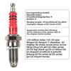 Three-stage spark plugs for scooters, A7TC/D8TC motorcycle models with 125 and 150 horsepower, 100cc universal ignition plugs