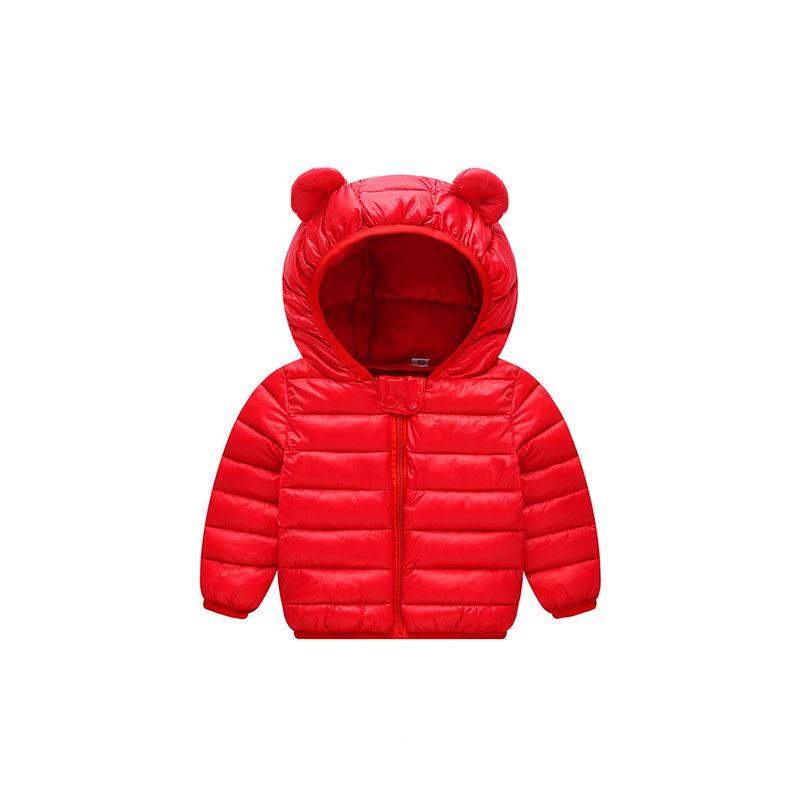 Infant Warm Cotton Jacket - Lightweight Down Coat for Boys and Girls (Autumn/Winter)