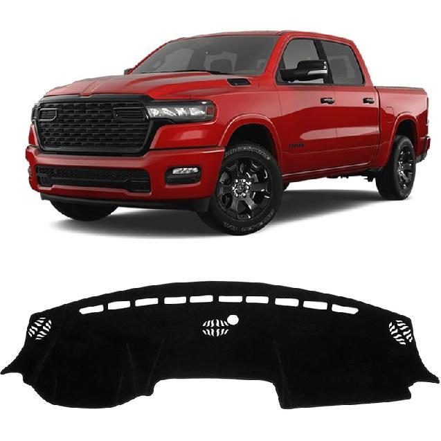 Dash Cover For 2015-2025 Ford Edge Dashboard Cover Mat For Edge Accessories Sunshade Nonslip Mesh Protector No Glare