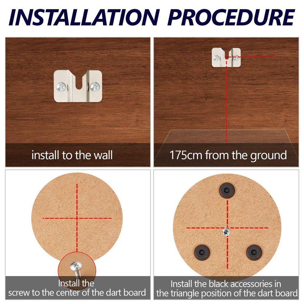 Hanging Wall Stabilisers Mounting Hanger Display Stand Dartboard Bracket Dart Holder