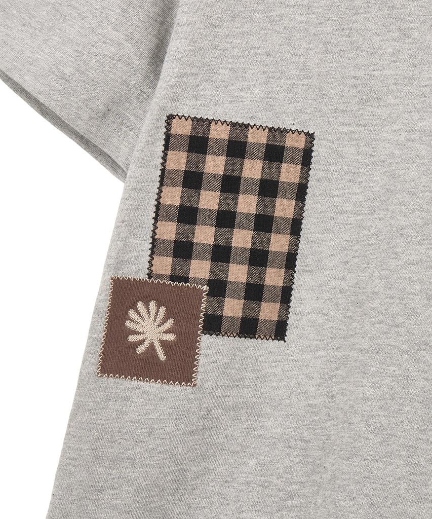 Dandel Dd Patch Applique Horse Tee (Grey)