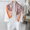 Spring And Autumn Classical High-Grade Silk Silk Scarf Women'S Thin Scarf Elegant Light Luxury High-End Shawl