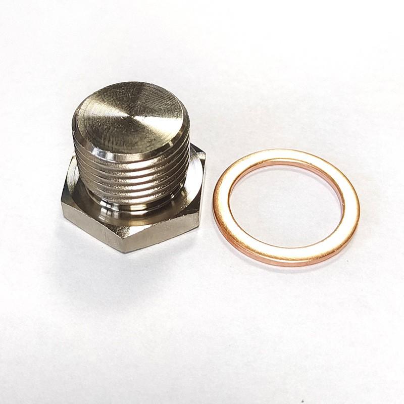 OD Exhaust Pipe Fitting Lambda Converter O2 Oxygen Sensor Plug Universal Thread M18*1.5 Factory/Customize