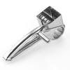Multifunctional 430 Stainless Steel Cheese Grater with Hand-Crank & Multiple Blades